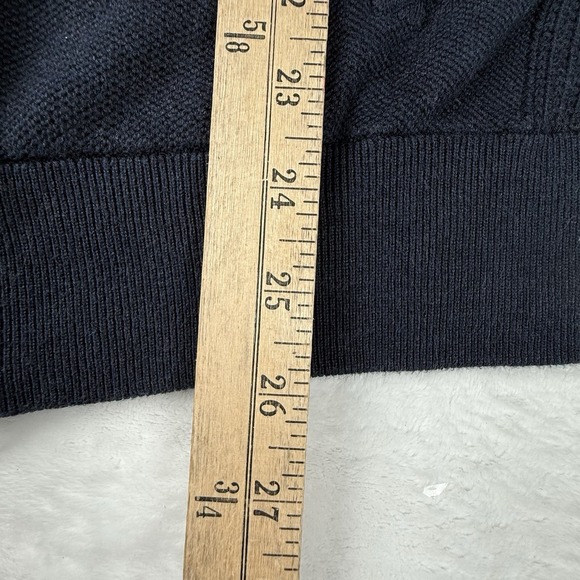 Polo Ralph Lauren Sweater Mens M Full Zip Ribbed Estate Cardigan Jacket Preppy - Picture 8 of 9